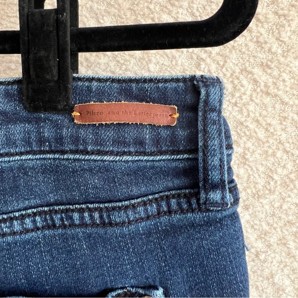 Pilcro & The Letterpress Anthropologie Women’s‎ Denim Soft Stet Shorts Size 29 - Image 5