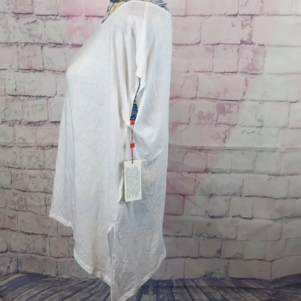 Tommy HILFIGER - white sport mesh top large - Image 4