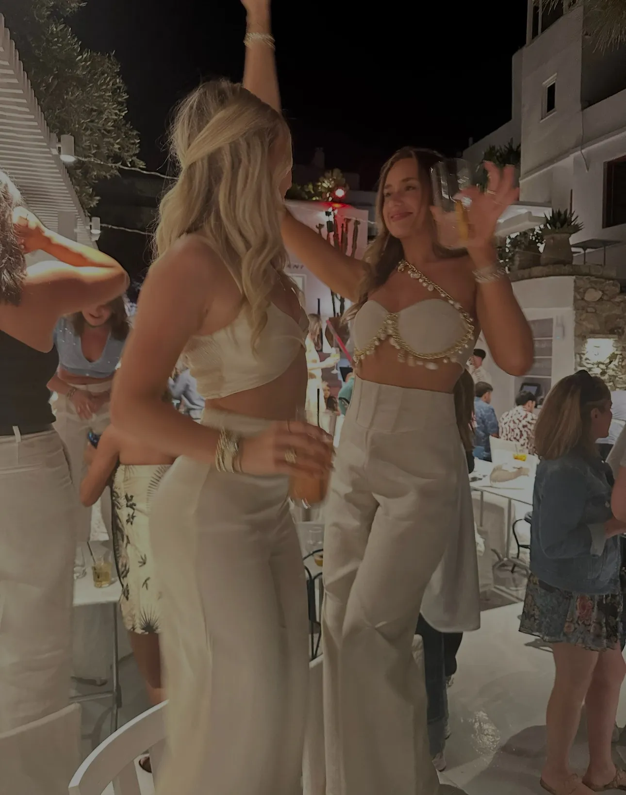 Two Piece Satin Set - Image 4