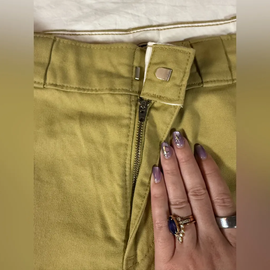 Urban Outfitters Dickies Regular Fit Cargo Pants Stonewashed Dark Khaki 6 - Image 9