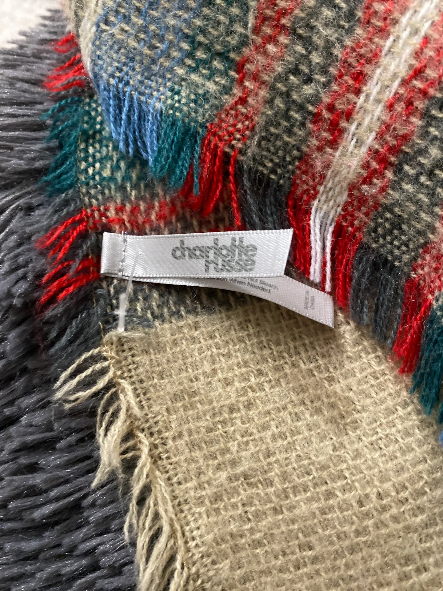 Charlotte Russe blanket scarf - Image 2