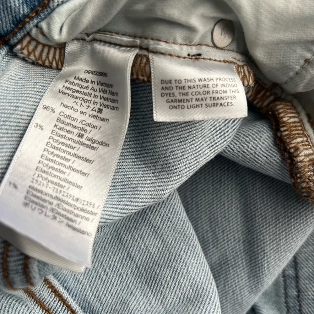 PacSun Blue Straight Leg Distressed Jeans - Image 5