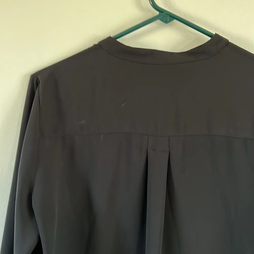 Mango MNG black button down blouse - Image 5