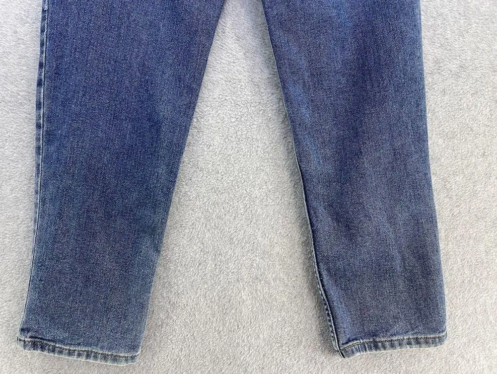 Ann Taylor LOFT Women's Slimfit Size 8P Jeans Medium Wash Petite Blue Denim - Image 3