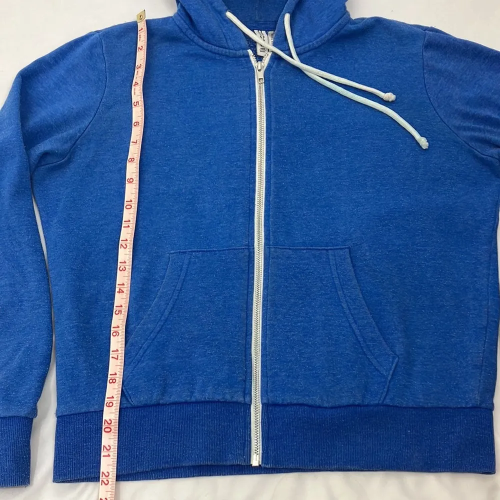 H&M Divided Colbolt blue zip up hoodie sweatshirt woman’s size medium - Image 5