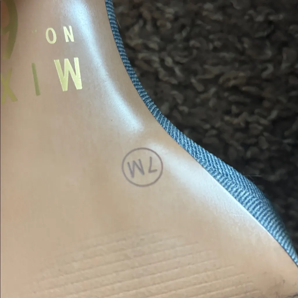 Denim Women's Heels Blue Size 7 - Image 5