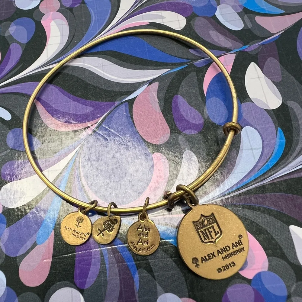 ALEX and ANI Pittsburgh Steelers bracelet - Image 2