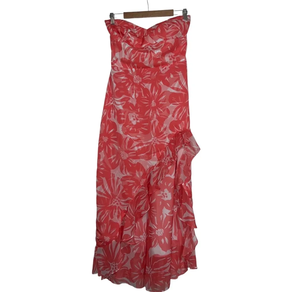 Amanda Uprichard X Revolve Strapless Eden Maxi Dress Paquita Floral - Image 2