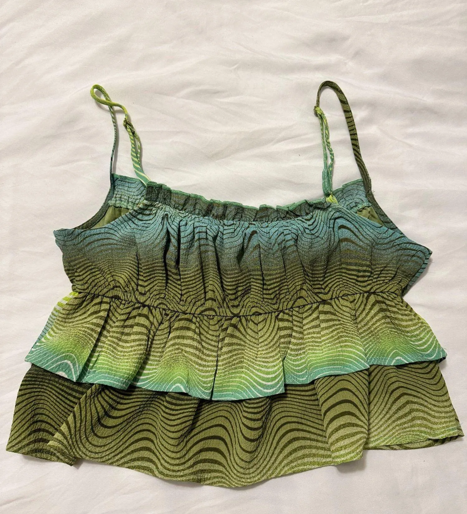 Wild Fable Cropped Tank Top Blouse - Image 5