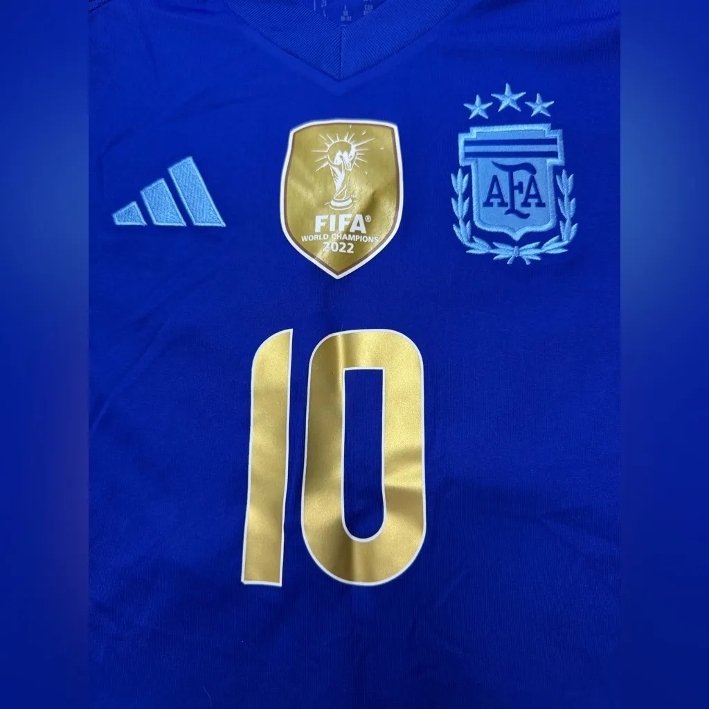 Adidas Argentina 24 Messi Away Jersey Women’s XS NWT - Image 3