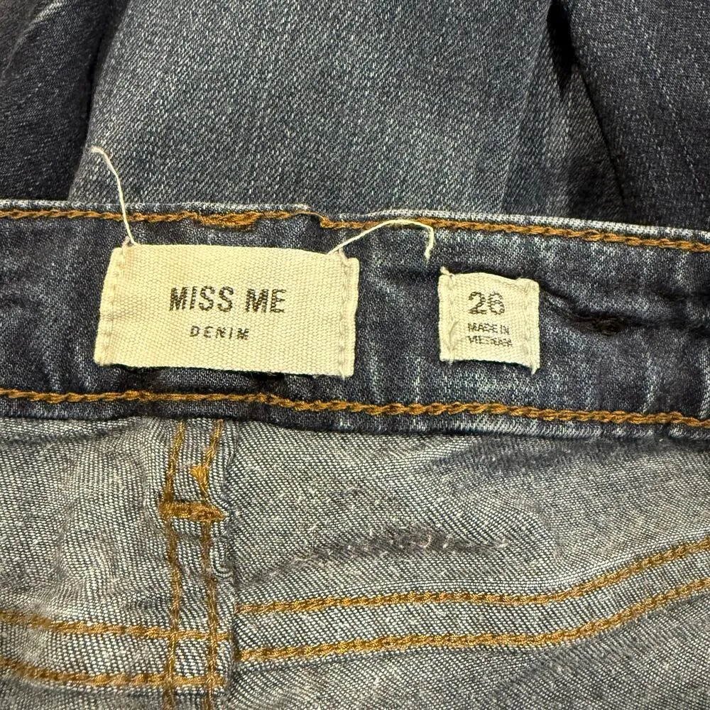 Miss Me Women’s Mid Rise Skinny Jeans Size 26 - Image 6