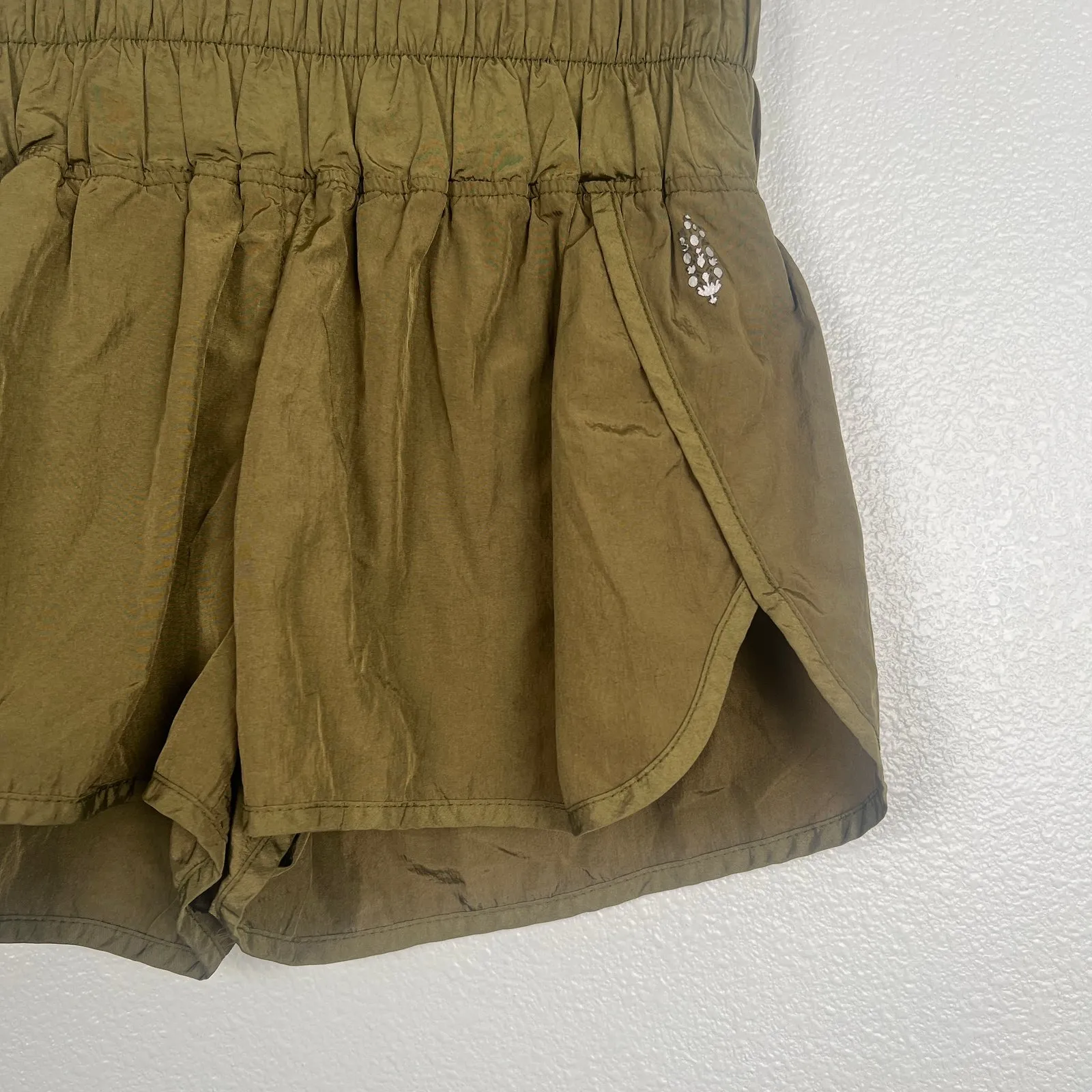 Free‎ People Movement Way Home Shorts Army Sz XS - Image 6