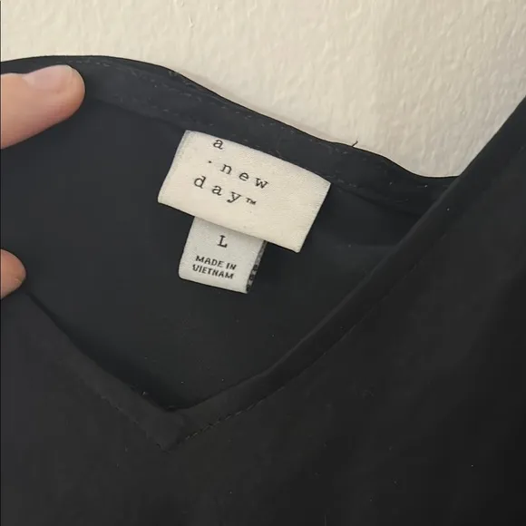 A New Day Elegant Black Slip Dress - Image 5