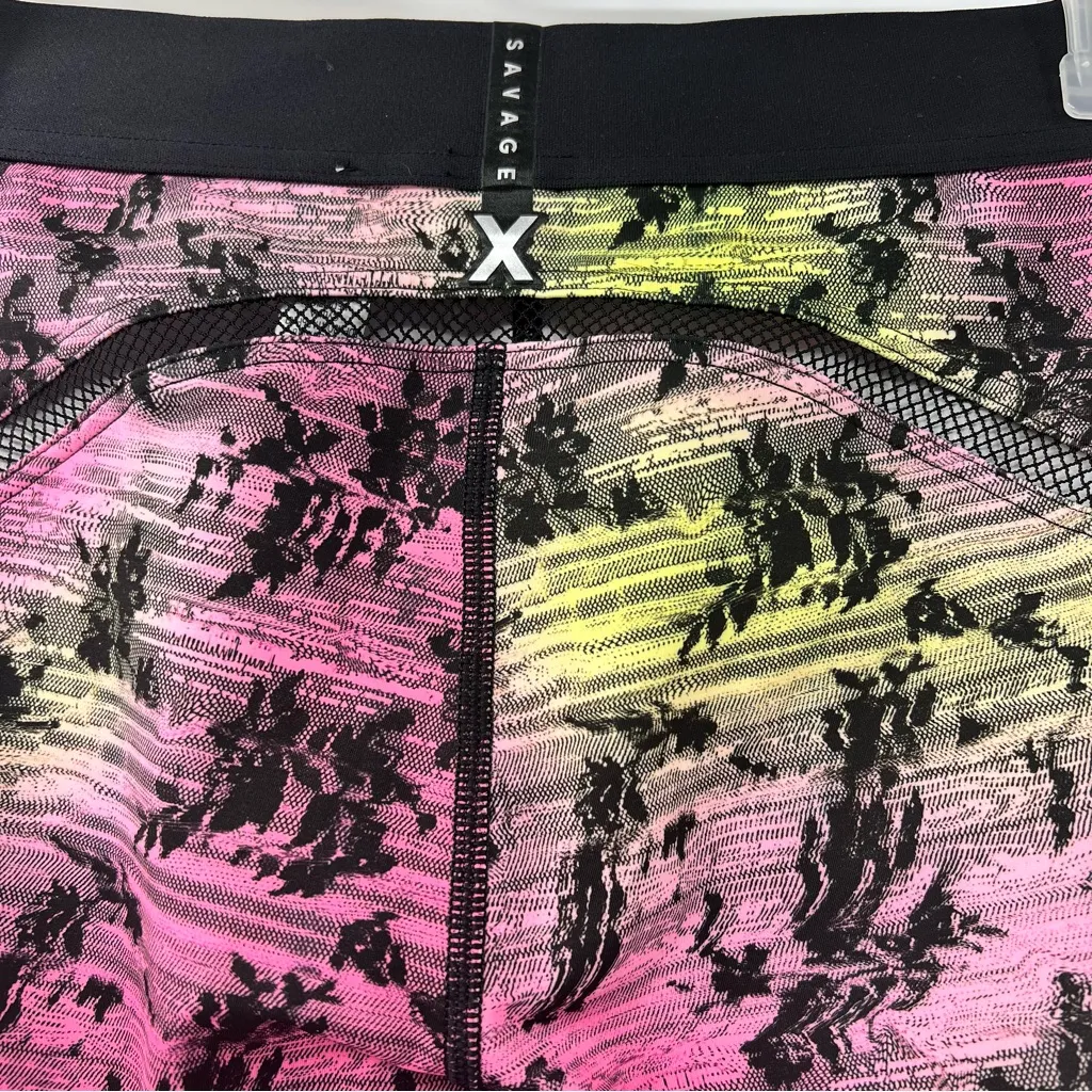 Savage X Fenty flow high waist trimmed legging size Small NWT by Rihanna Pink - Image 5