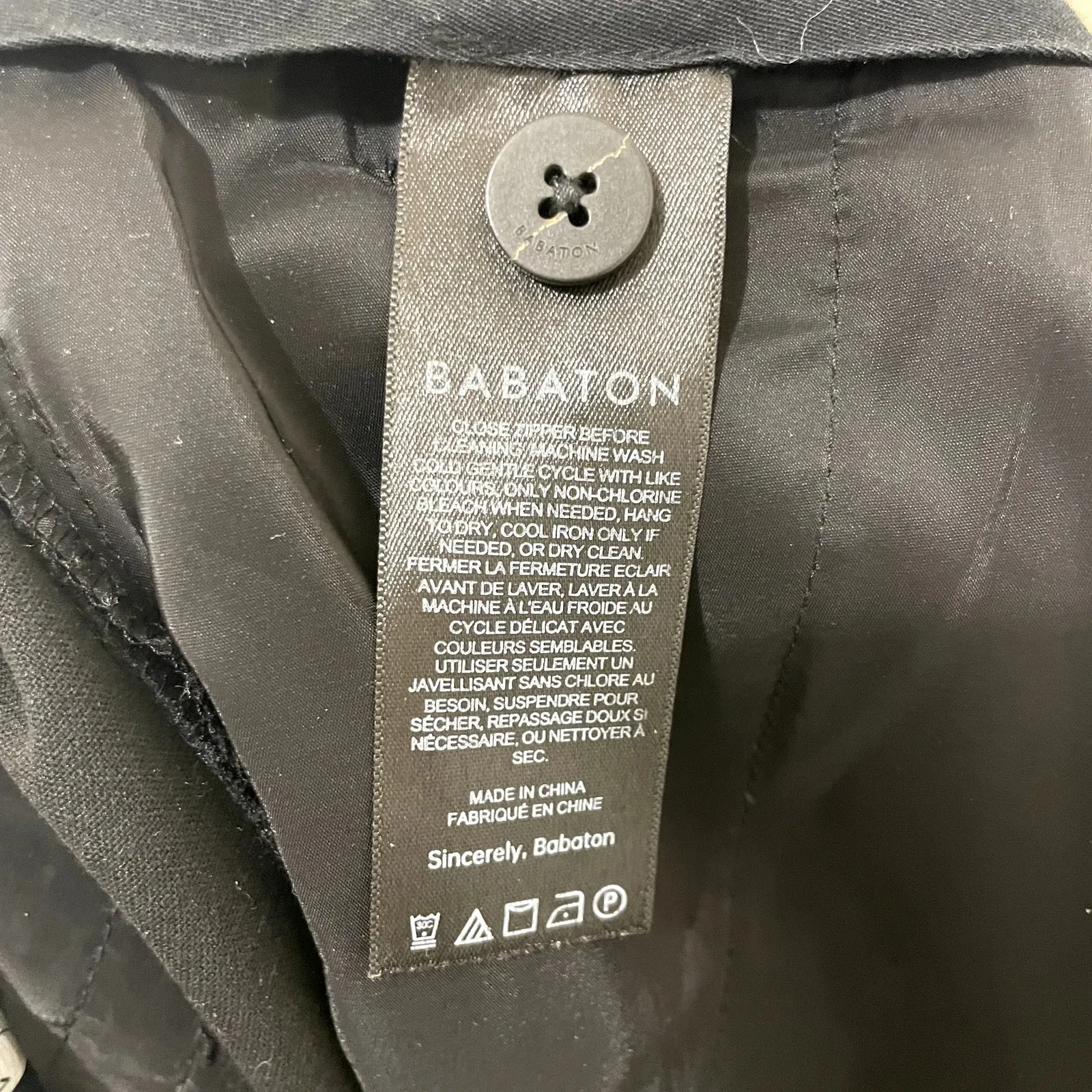 Babaton  Aritzia Black Slacks Dress Pants Size 4 - Image 7