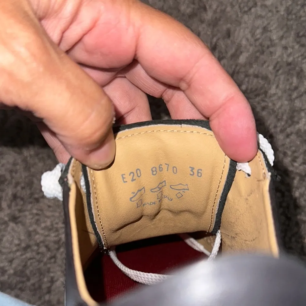 Black and White Athletic Shoes with Minimalist Design Size undefined - Image 6