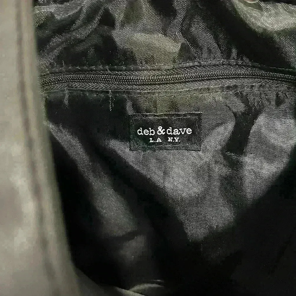 NWT Deb & Dave Woven Cotton Faux Leather Large Shoulder Sling Bag Boho Aztec Black - Image 5