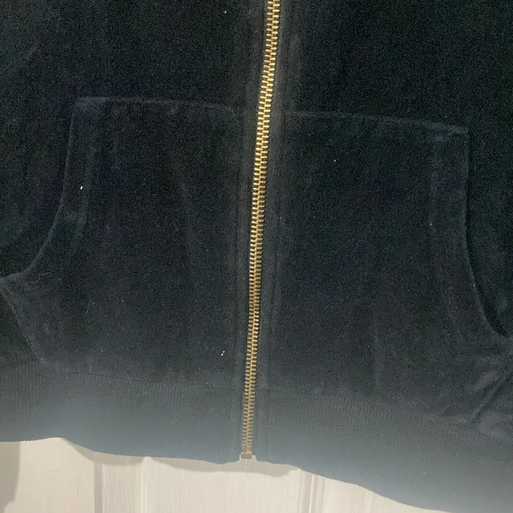 Nicki Minaj Hooded Jacket Women’s Size Medium Black Valor Full Zipper - Image 5