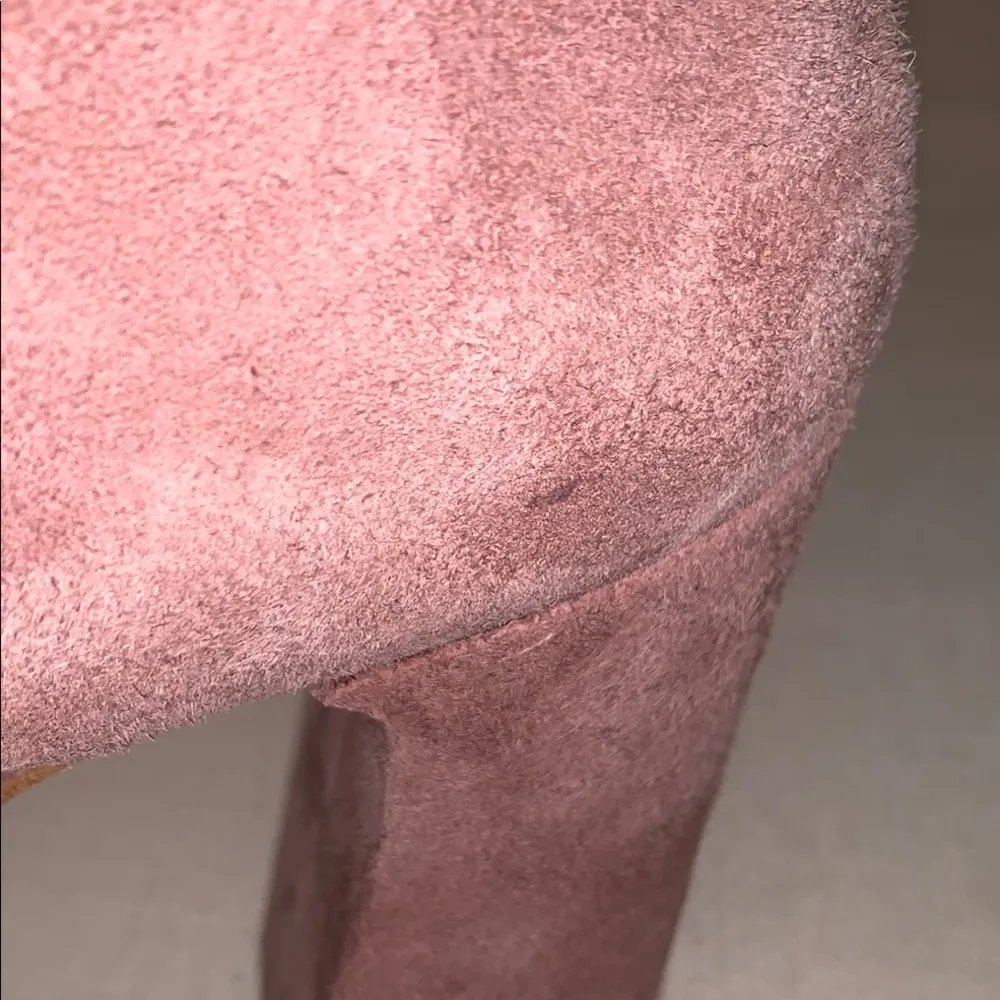 Michael Kors Alana Mauve Blush Pink Mary Jane Block Chunky Heel Pumps Shoes 8.5M - Image 12