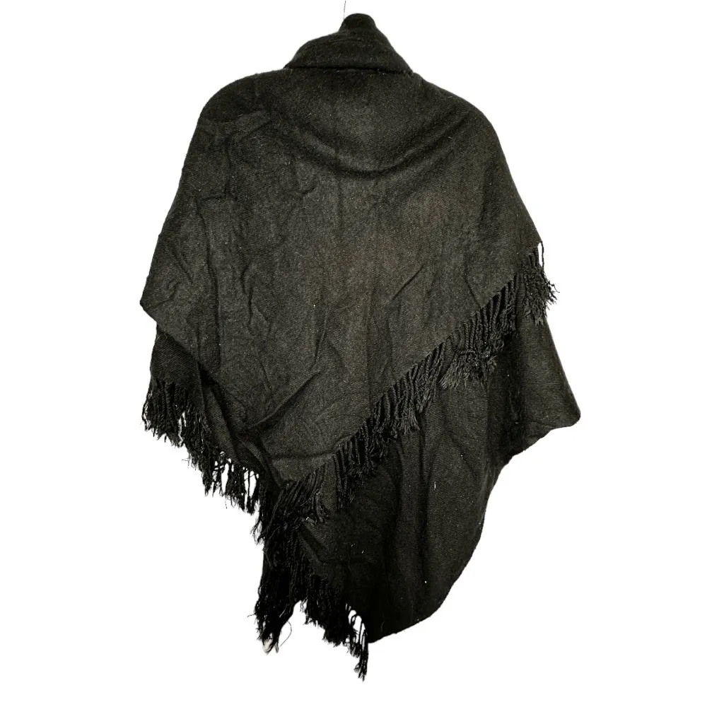 Versona Accessories‎ Black Sweater Cape - Image 4