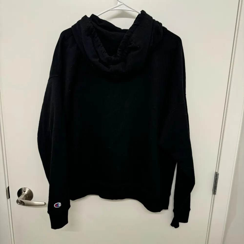 Champion Black Hoodie Hooded Sweatshirt - Image 4