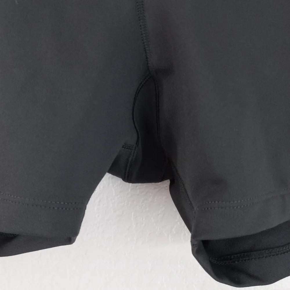 bcg M Cross Training Compression Fit Shorts in Black Orange Red NEW - Image 5