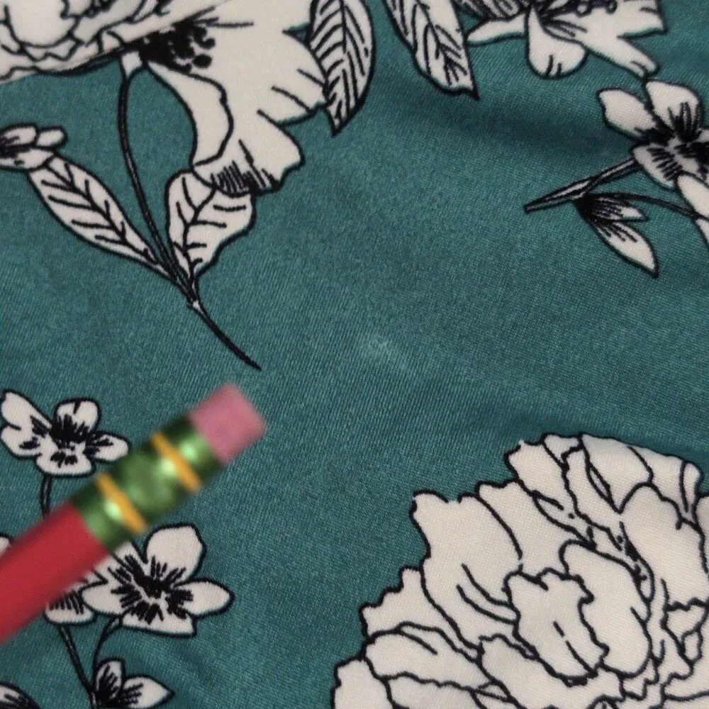 NWT Nine Britton Floral Print Short Sleeve Scoop Neck Maxi Dress Size 3X FLAW - Image 6