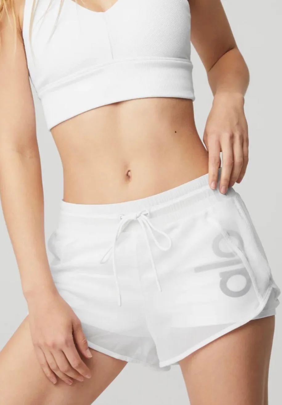Alo White Shorts  - Image 2