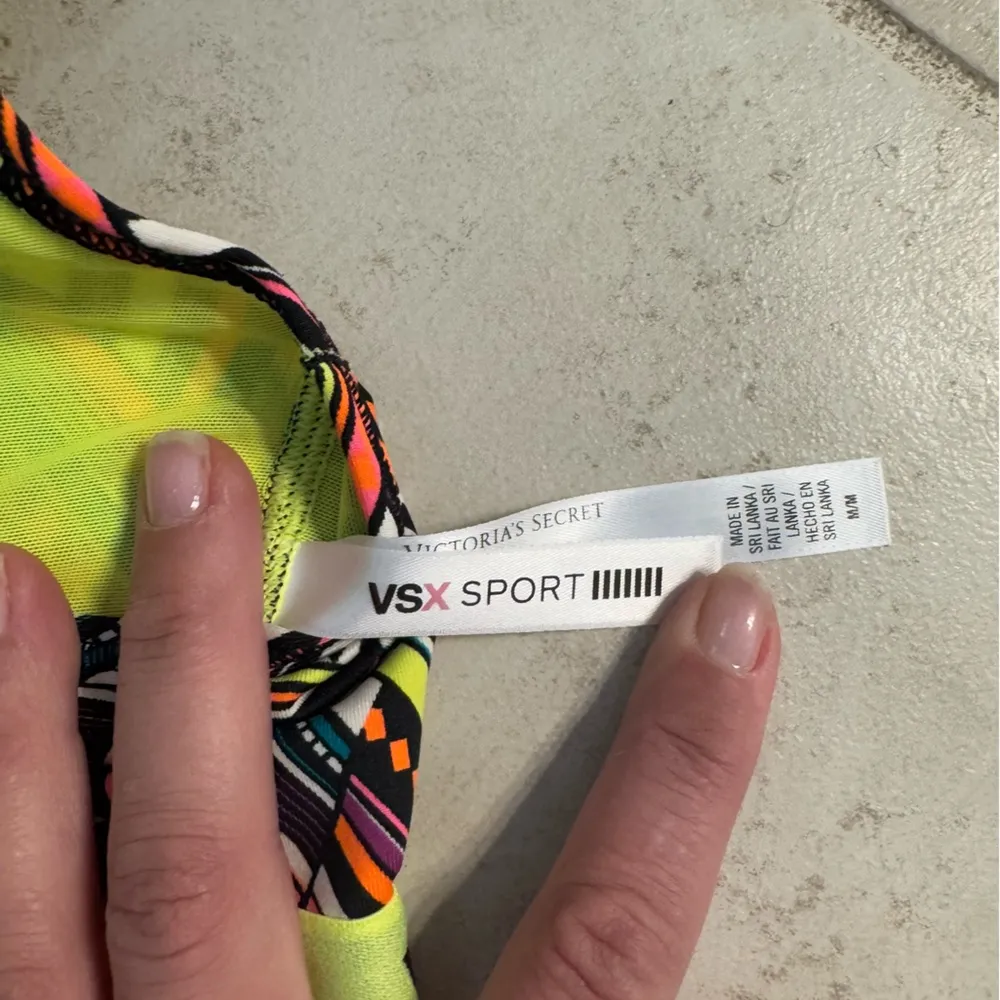 NWT Victoria's Secret, M, Women's Racerback Sports Bra Multicolor‎ - Image 6