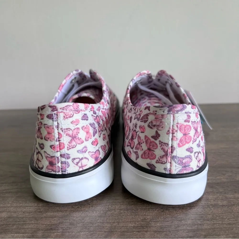 Isaac Mizrahi Women's Butterfly Low Top Sneakers Size 10 SKU#24281 - Image 4