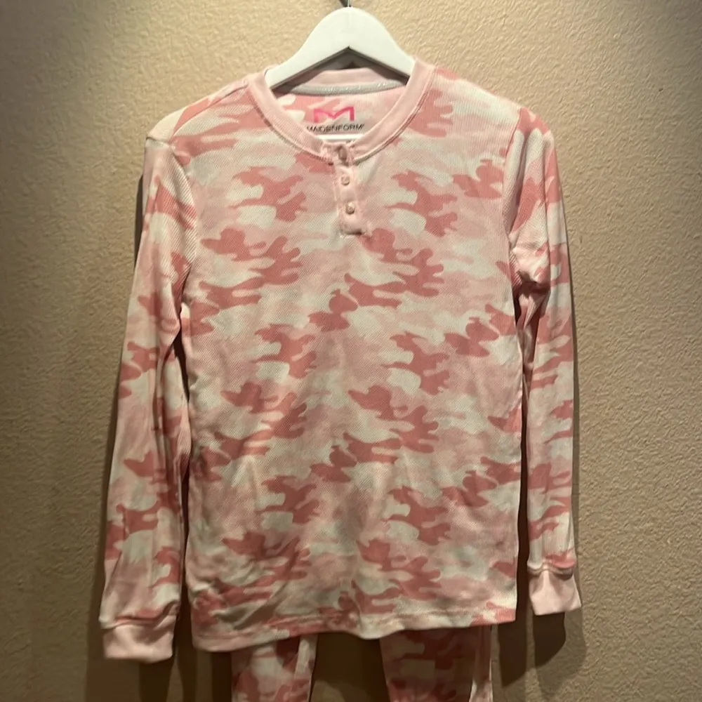 New Maidenform Women’s Pink Camouflage Pajama Set Size Small NWOT - Image 3