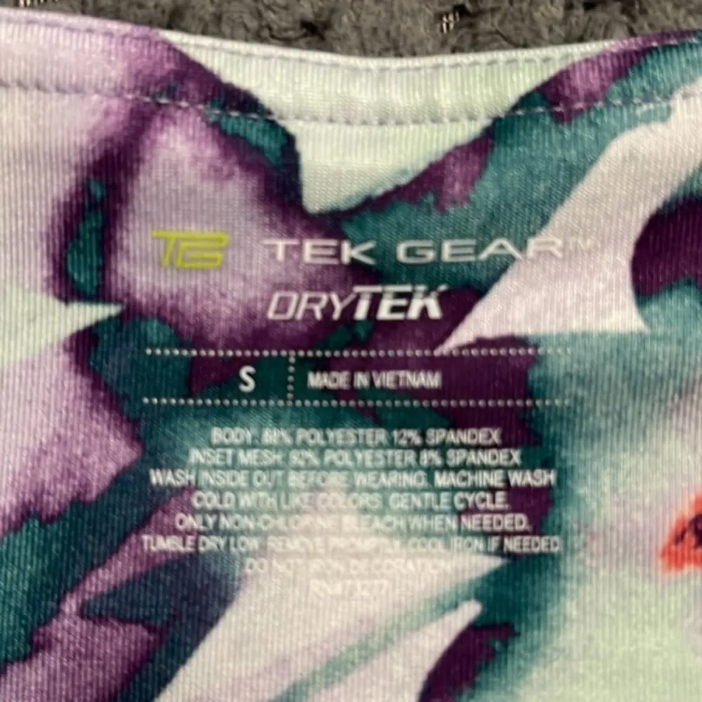 TEK GEAR LEGGINGS CAPRI EUC #6977 - Image 3