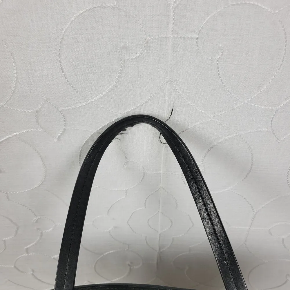 Kate Spade Womens Shoulder Bag Black Monster Eyes Hallie 100% Cow Leather Tote - Image 14