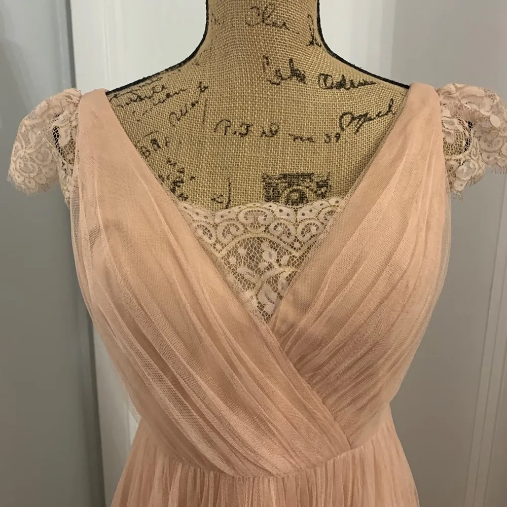 BHLDN Jenny Yoo Collection Blush Dress - Image 5