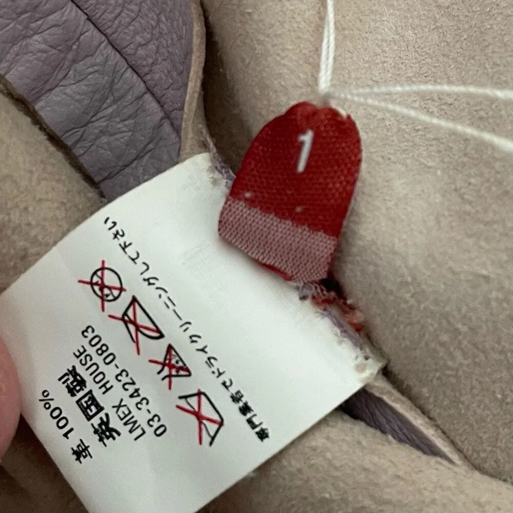 Uth Leather Mini Dress Lilac Purple Small Purple - Image 2