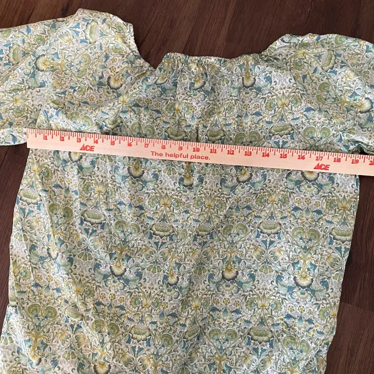 Liberty Art Fabrics For J. Crew Floral Peasant Bohemian Top in size S - Image 11