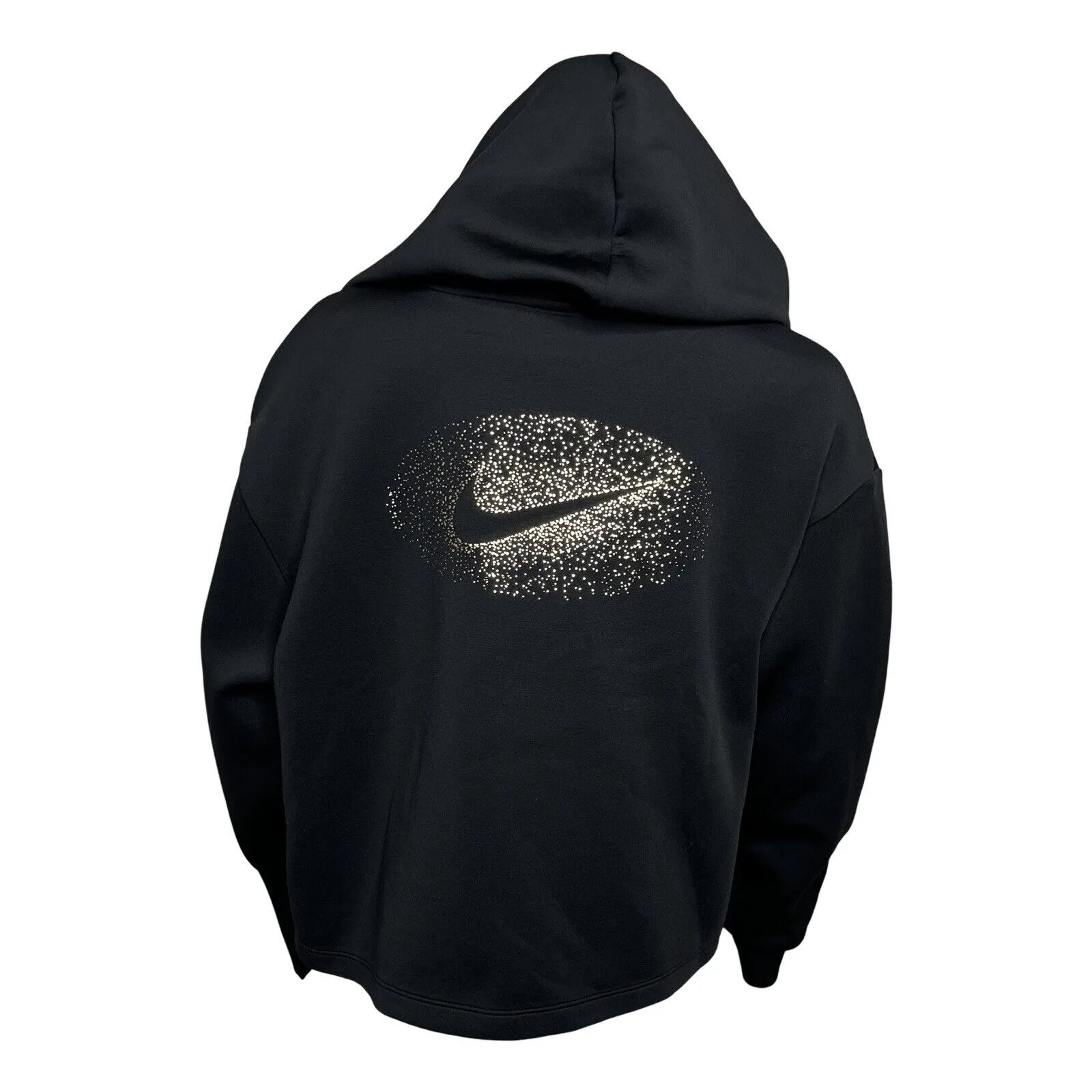 Nike Shirt Womens Small Black Dri Fit Graphic Half Zip‎ Training Hoodie Workout - Image 5
