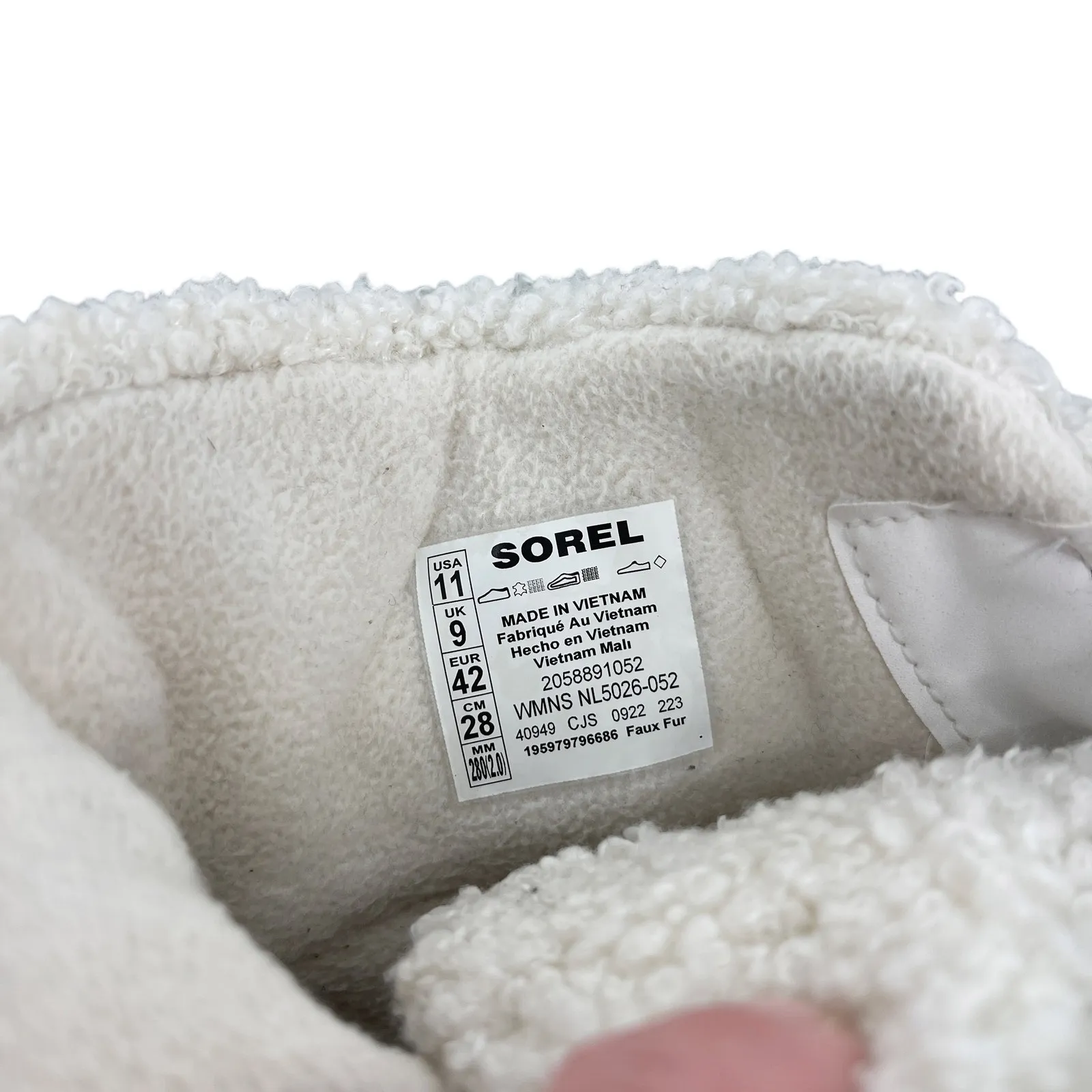 Sorel Explorer II Carnival Cozy Waterproof Insulated Boots Gray Womens Size 11 - Image 3