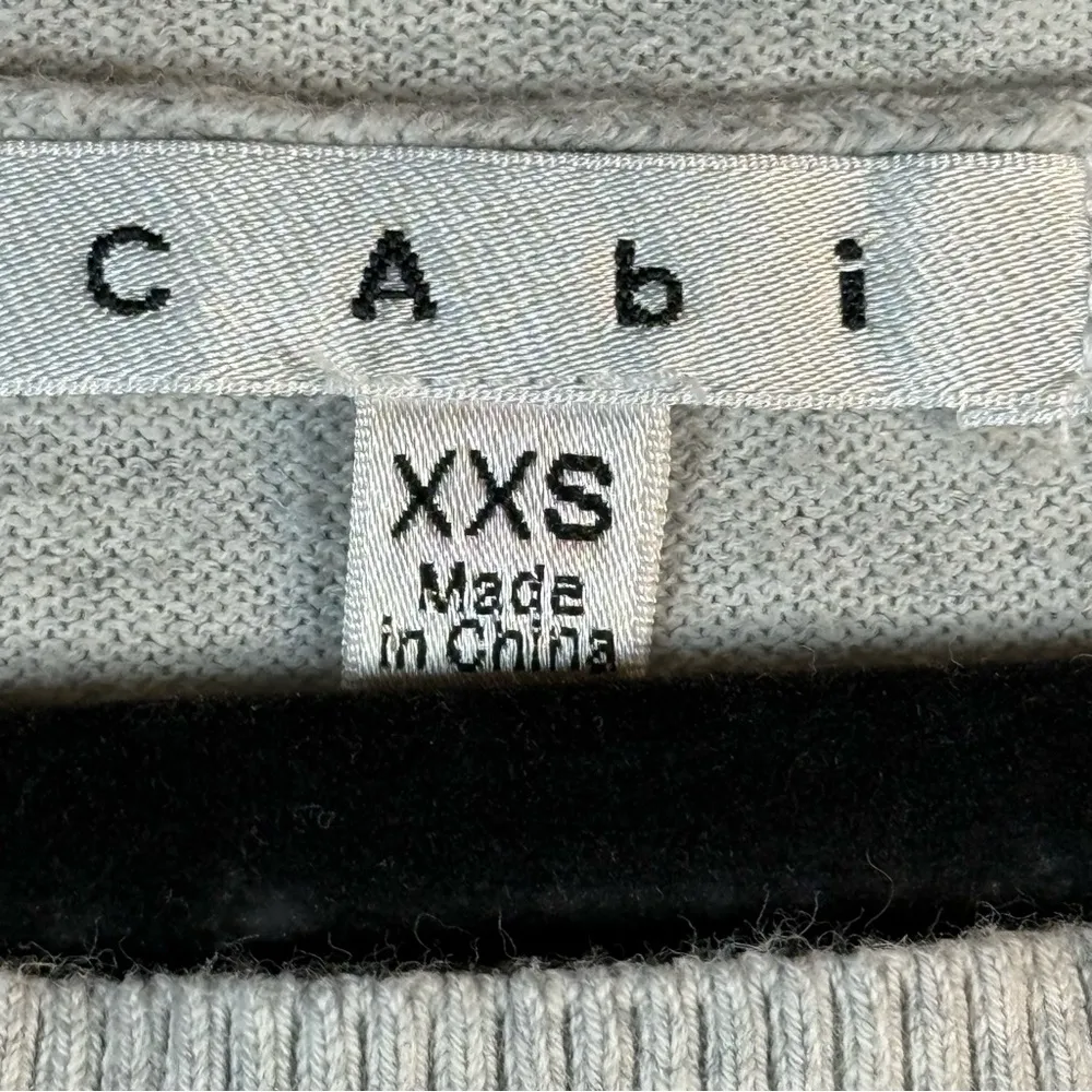 CAbi Gray top Sweater style SZ:XXS - Image 6