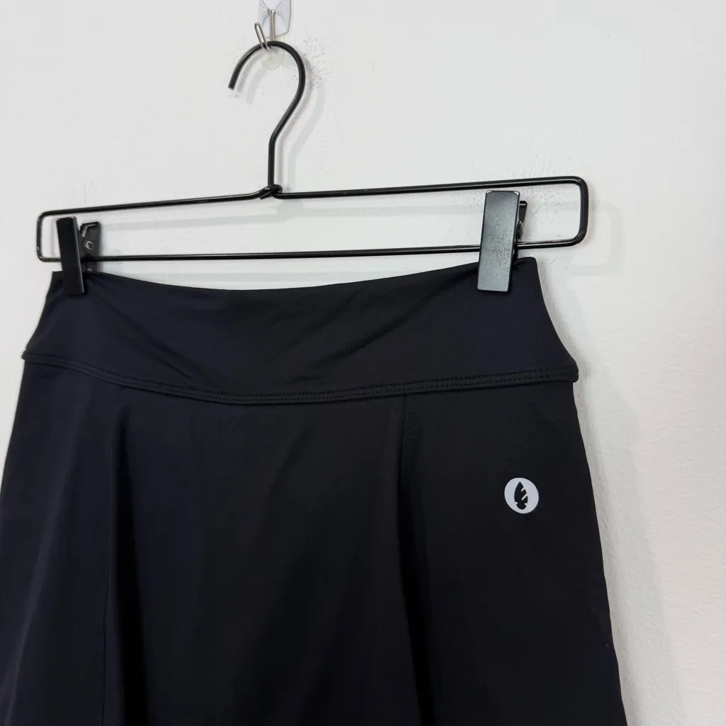 Dona Jo Ultimate Performance Skort Skirt Solid Black size Medium - Image 4