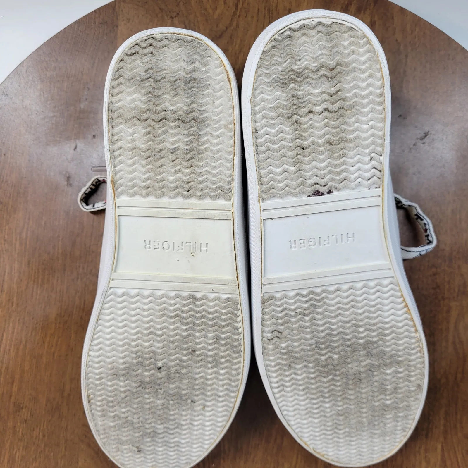 Tommy‎ Hilfiger Womens Fantim Sneakers 7.5 Yellow Canvas Lace Up Casual Shoes - Image 8