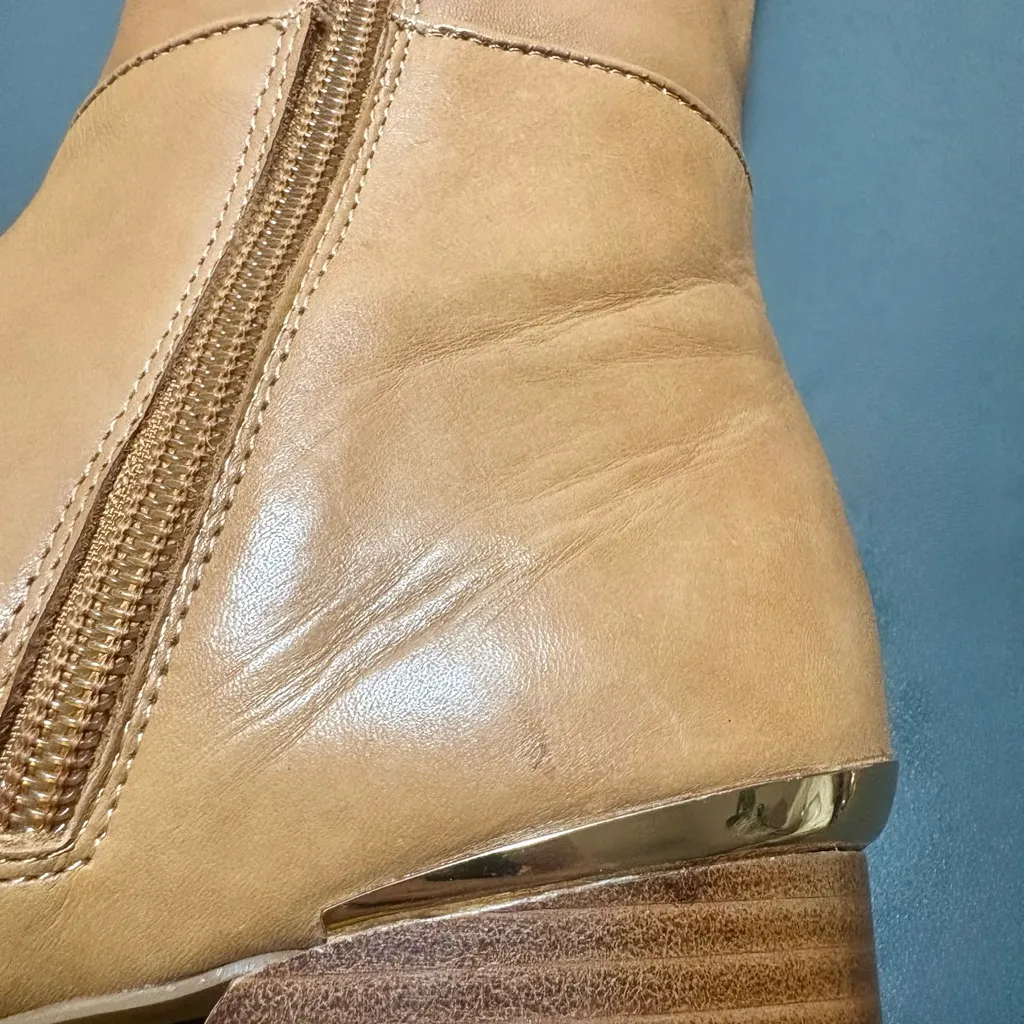 STEVE MADDEN Adelina Caramel Leather Boots - Image 12