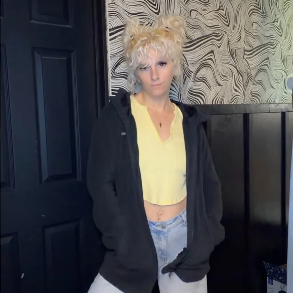 Cozy Black Columbia Jacket Women’s Medium long length - Image 3