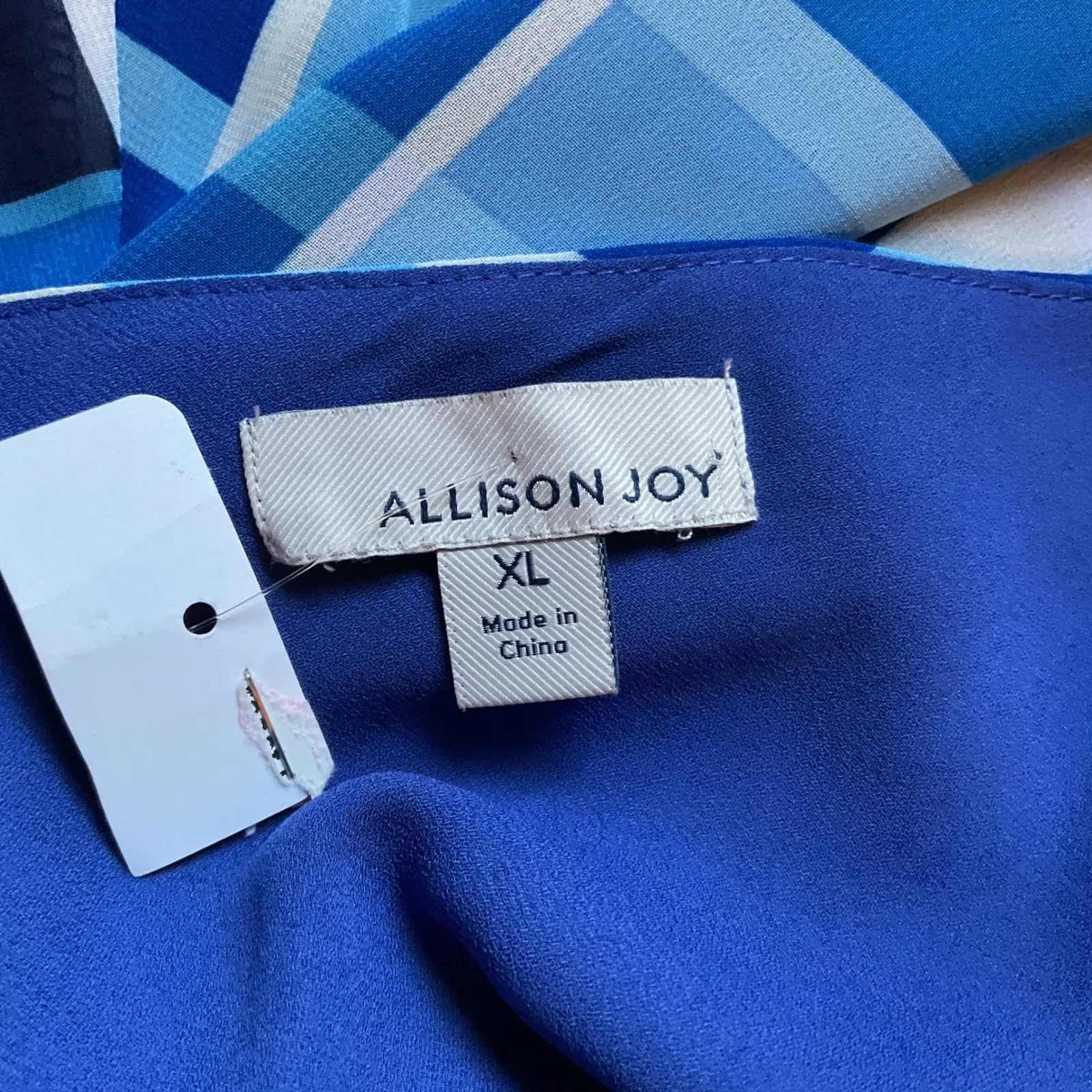 Allison Joy Sleeveless V Neck Skylar Wrap Midi Dress Size‎ XL NWT - Image 8