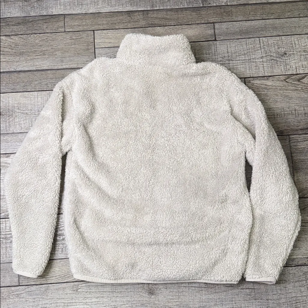 PINK Victoria's Secret Soft Cream/Gray Oversized Jacket - Image 2