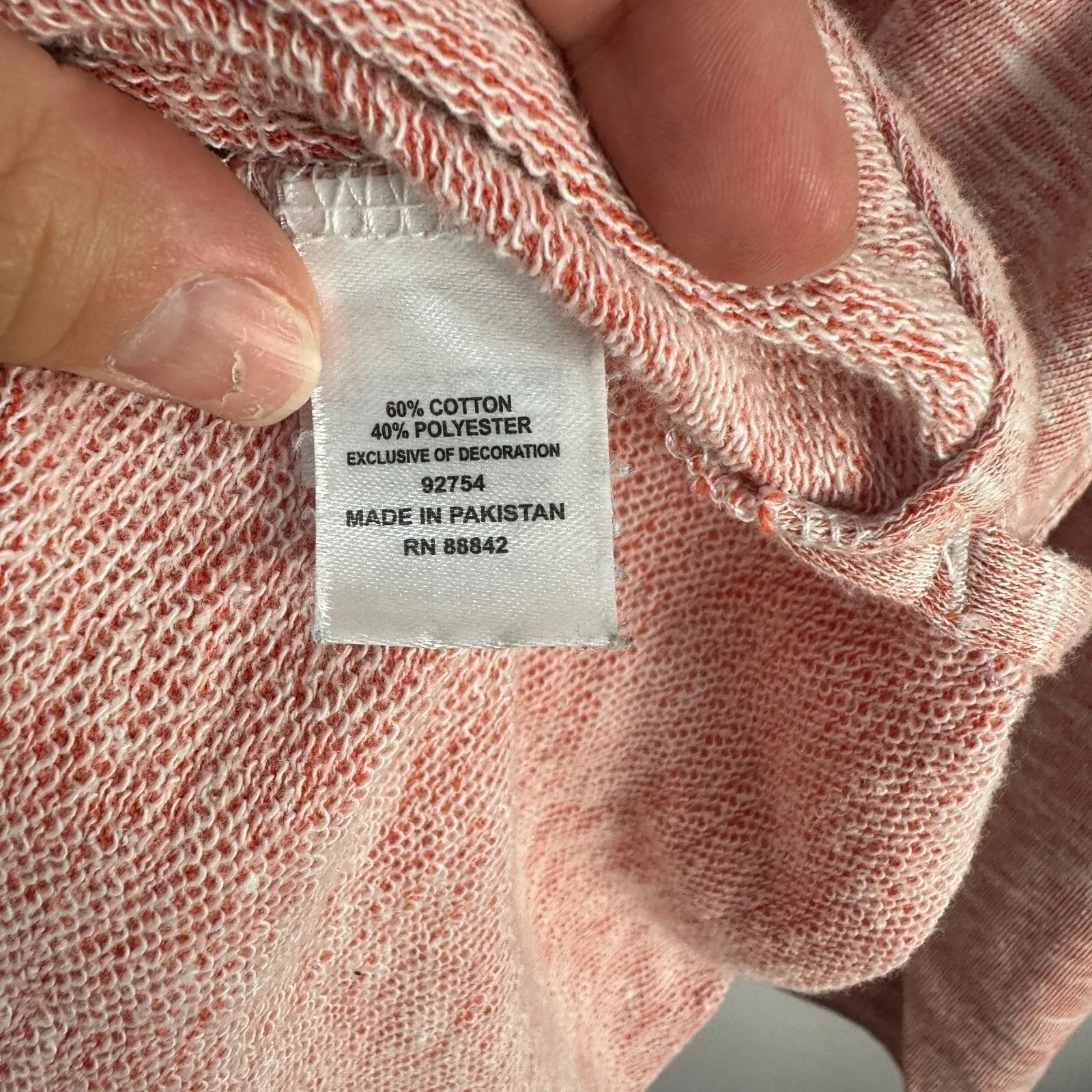 Woman Within Floral Embroidered Top Womens Plus 1X Pink Boho Cottage Romantic - Image 5