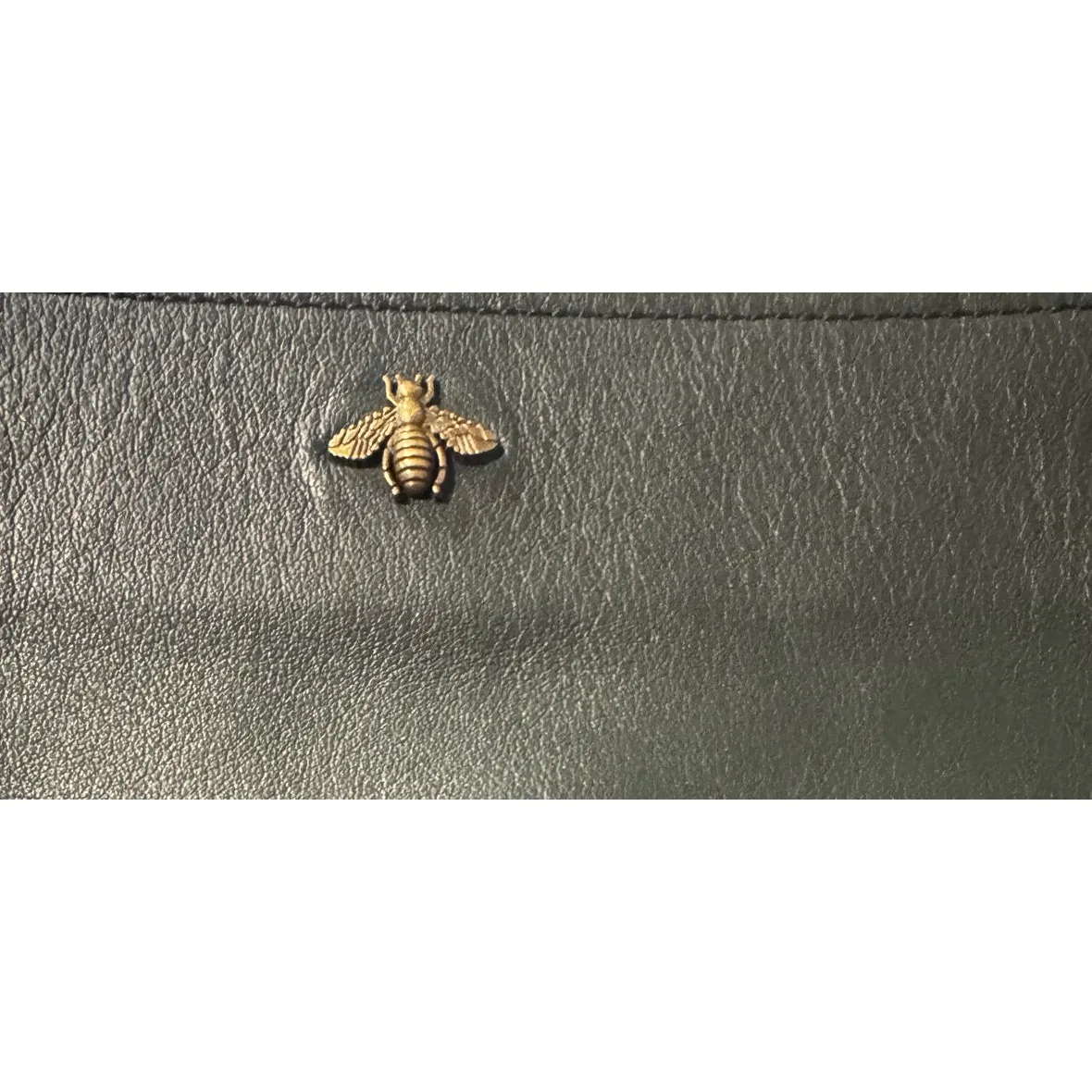 Rare Angela Valentine Green Leather Harper Half - Image 4