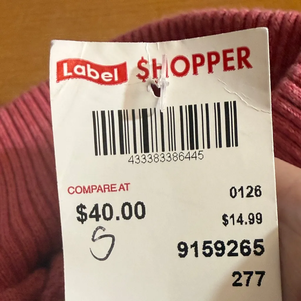 Eddie Bauer Women's Cowl Neck Sweater in Pink - Image 4