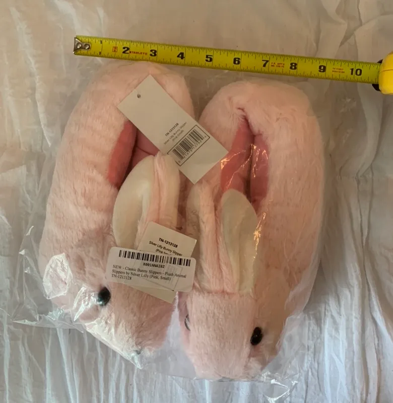 Amazon silver lilly bunny slippers - Image 5