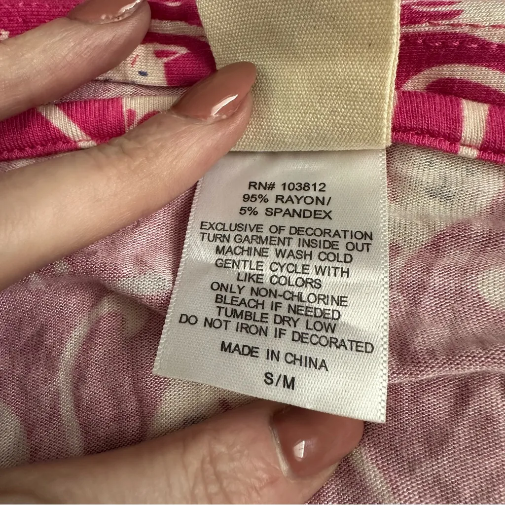 Nite Nite Munki Munki Pink Cat Print Robe | S/M - Image 5